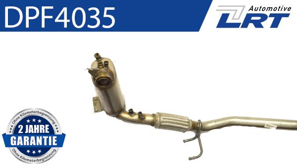 LRT DPF4035 - Filtre à particules / à suie, échappement droxauto.com