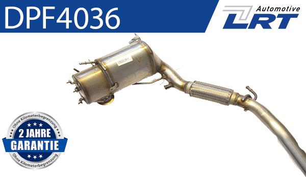 LRT DPF4036 - Filtre à particules / à suie, échappement droxauto.com