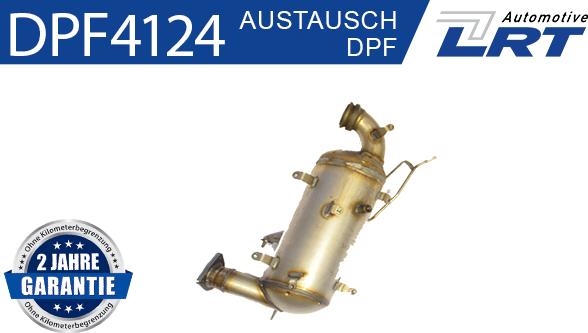 LRT DPF4124 - Filtre à particules / à suie, échappement droxauto.com