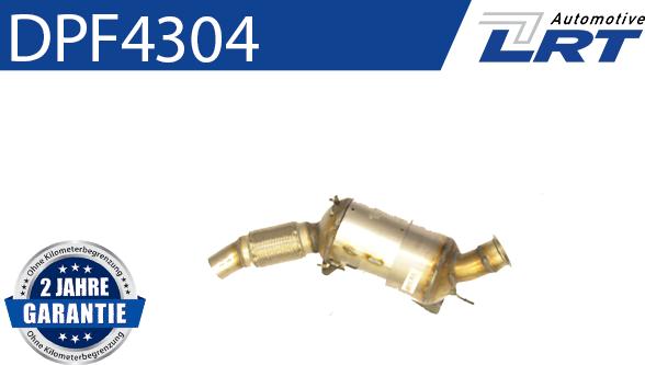 LRT DPF4304 - Filtre à particules / à suie, échappement droxauto.com