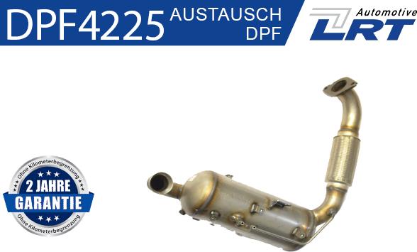 LRT DPF4225 - Filtre à particules / à suie, échappement droxauto.com