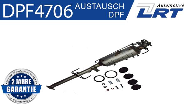 LRT DPF4706 - Filtre à particules / à suie, échappement droxauto.com