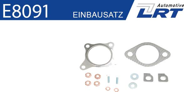 LRT E8091 - Kit d'assemblage, catalyseur droxauto.com