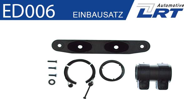 LRT ED006 - Kit d'assemblage, catalyseur droxauto.com