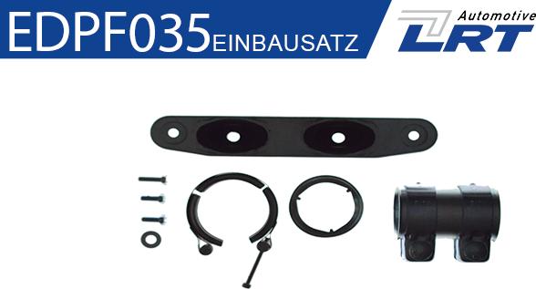 LRT EDPF035 - Kit d'assemblage, filtre à particules / à suie droxauto.com