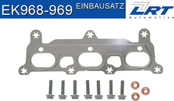 LRT EK968-969 - Kit de montage, Collecteur des gaz d'échappement droxauto.com