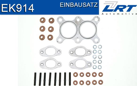 LRT EK914 - Kit de montage, Collecteur des gaz d'échappement droxauto.com