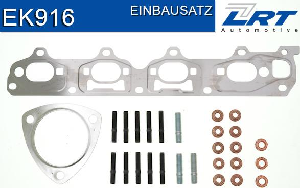 LRT EK916 - Kit de montage, Collecteur des gaz d'échappement droxauto.com