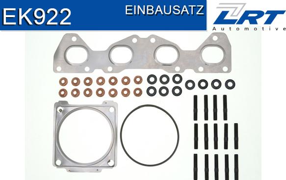 LRT EK922 - Kit de montage, Collecteur des gaz d'échappement droxauto.com