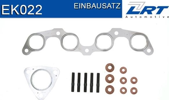 LRT EK022 - Kit de montage, Collecteur des gaz d'échappement droxauto.com