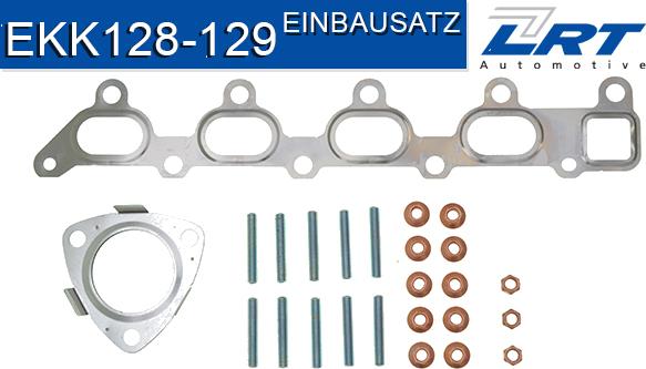 LRT EKK128-129 - Kit d'assemblage, catalyseur droxauto.com