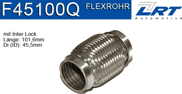 LRT F45100Q - Tuyau flexible, échappement droxauto.com