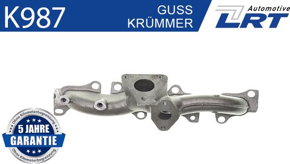 LRT K987 - Collecteur, système d'échappement droxauto.com