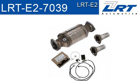 LRT LRT-E2-7039 - Lot de rattrapage, catalyseur droxauto.com