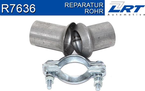 LRT R7636 - Kit de réparation, tuyau d'échappement droxauto.com