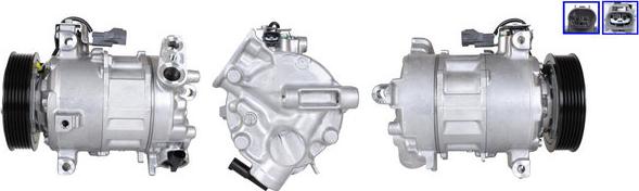 LUCAS ACP01166 - Compresseur, climatisation droxauto.com