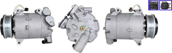 LUCAS ACP01101 - Compresseur, climatisation droxauto.com