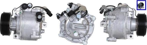LUCAS ACP01383 - Compresseur, climatisation droxauto.com