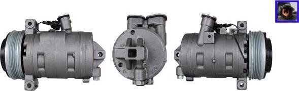 LUCAS ACP01259 - Compresseur, climatisation droxauto.com