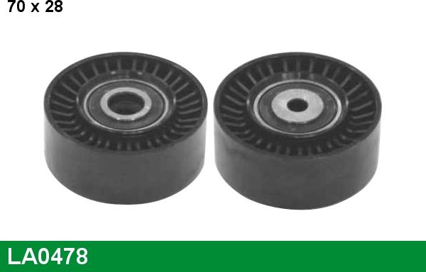 LUCAS LA0478 - Tendeur de courroie, courroie trapézoïdale à nervures droxauto.com