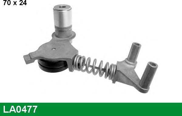 LUCAS LA0477 - Tendeur de courroie, courroie trapézoïdale à nervures droxauto.com