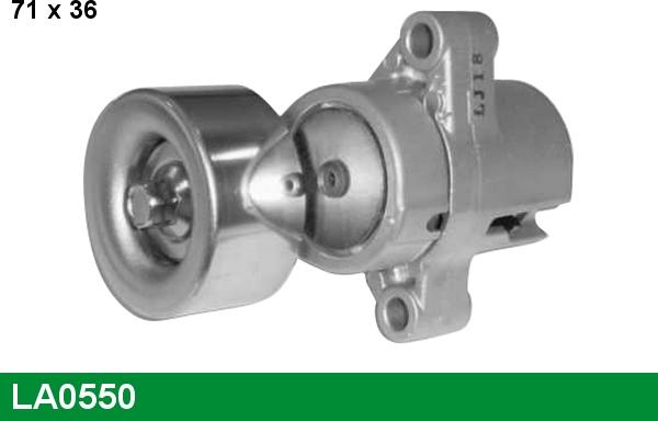 LUCAS LA0550 - Tendeur de courroie, courroie trapézoïdale à nervures droxauto.com