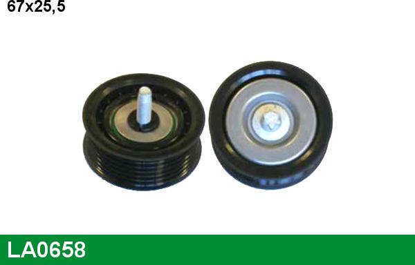 LUCAS LA0658 - Tendeur de courroie, courroie trapézoïdale à nervures droxauto.com