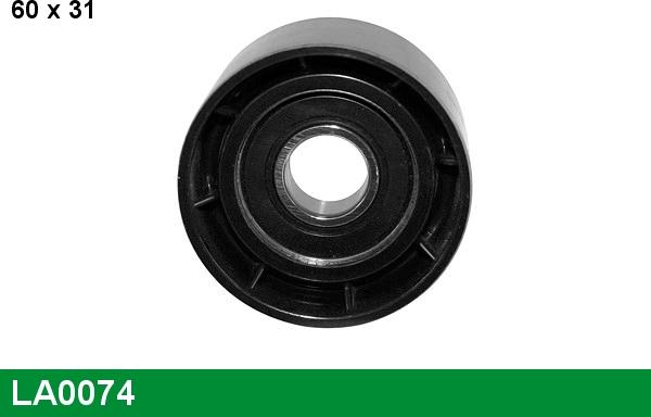 LUCAS LA0074 - Poulie renvoi / transmission, courroie trapézoïdale à nervures droxauto.com