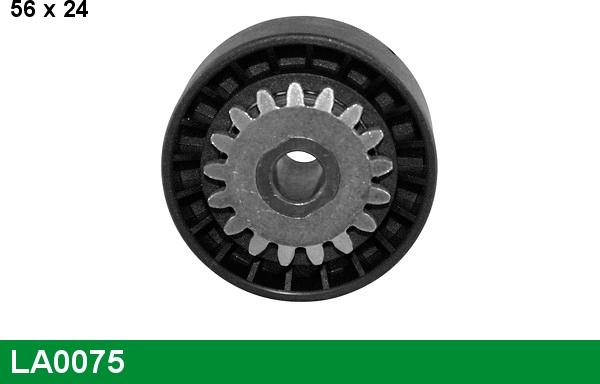 LUCAS LA0075 - Poulie renvoi / transmission, courroie trapézoïdale à nervures droxauto.com