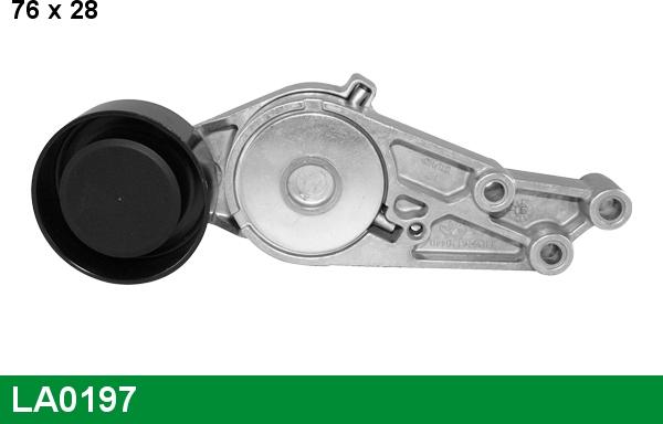 LUCAS LA0197 - Tendeur de courroie, courroie trapézoïdale à nervures droxauto.com