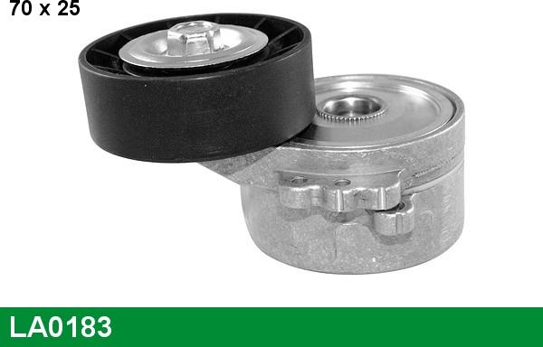 LUCAS LA0183 - Poulie renvoi / transmission, courroie trapézoïdale à nervures droxauto.com
