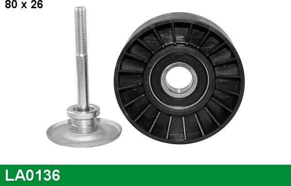 LUCAS LA0136 - Tendeur de courroie, courroie trapézoïdale à nervures droxauto.com