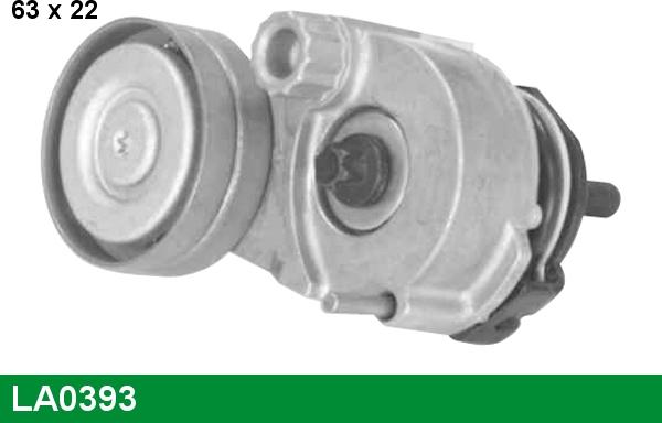 LUCAS LA0393 - Tendeur de courroie, courroie trapézoïdale à nervures droxauto.com