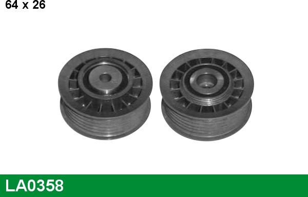 LUCAS LA0358 - Tendeur de courroie, courroie trapézoïdale à nervures droxauto.com