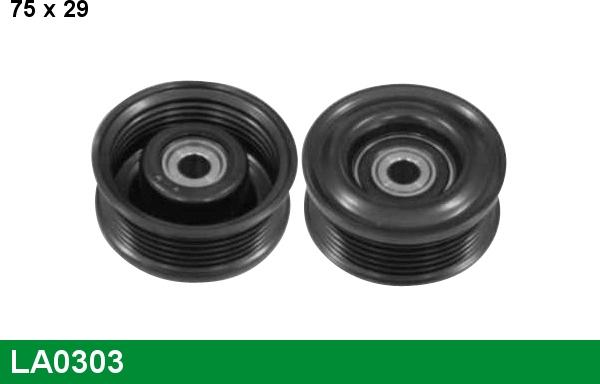 LUCAS LA0303 - Tendeur de courroie, courroie trapézoïdale à nervures droxauto.com