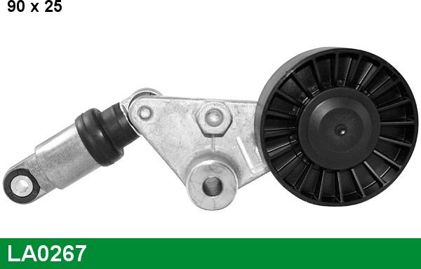 LUCAS LA0267 - Tendeur de courroie, courroie trapézoïdale à nervures droxauto.com