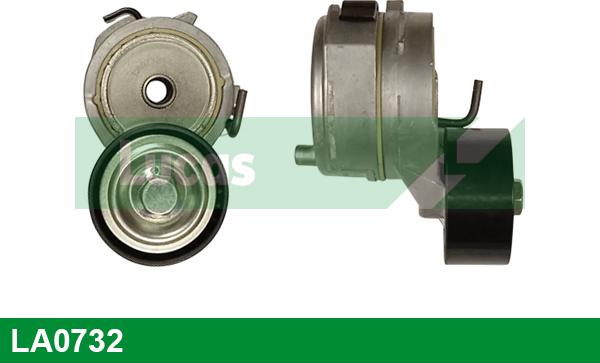 LUCAS LA0732 - Tendeur de courroie, courroie trapézoïdale à nervures droxauto.com