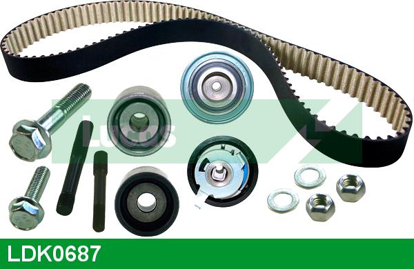 LUCAS LDK0687 - Kit de distribution droxauto.com