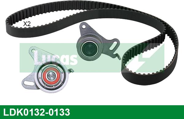 LUCAS LDK0132/0133 - Kit de distribution droxauto.com
