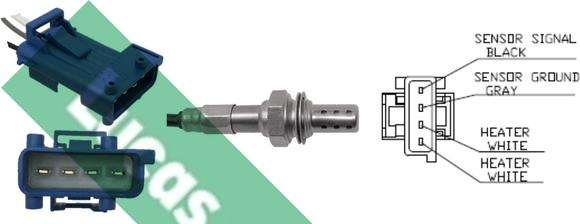 LUCAS LEB459 - Sonde lambda droxauto.com