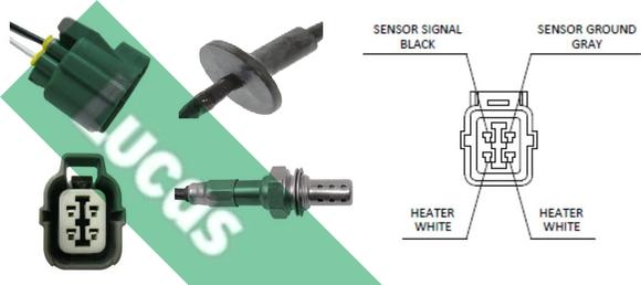 LUCAS LEB456 - Sonde lambda droxauto.com