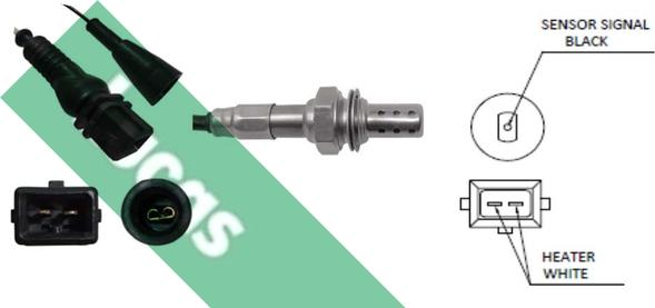 LUCAS LEB556 - Sonde lambda droxauto.com