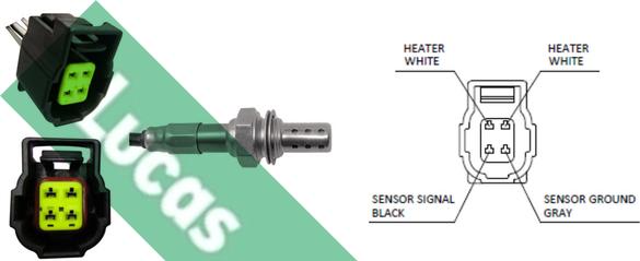 LUCAS LEB5485 - Sonde lambda droxauto.com