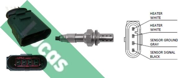 LUCAS LEB481 - Sonde lambda droxauto.com