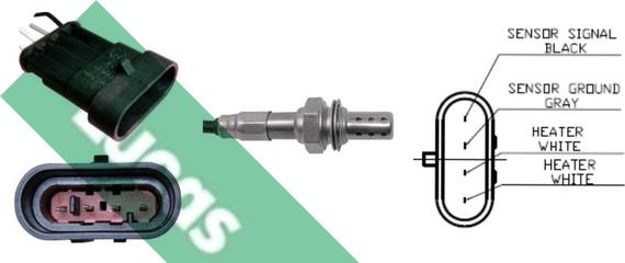 LUCAS LEB435 - Sonde lambda droxauto.com