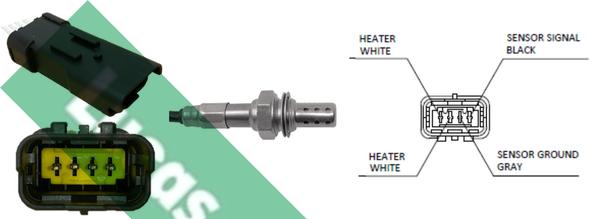 LUCAS LEB5459 - Sonde lambda droxauto.com