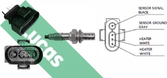 LUCAS LEB5060 - Sonde lambda droxauto.com