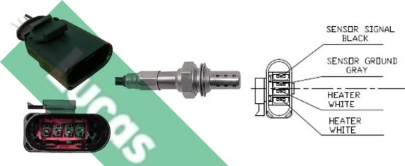 LUCAS LEB5067 - Sonde lambda droxauto.com