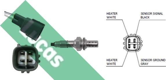 LUCAS LEB5369 - Sonde lambda droxauto.com