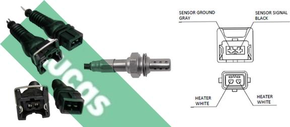 LUCAS LEB211 - Sonde lambda droxauto.com